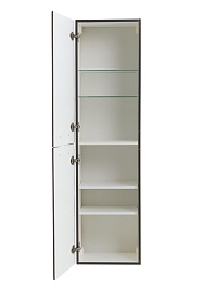 BelBagno Шкаф подвесной Due 40/150 оружейная сталь ручки Белые – фотография-5